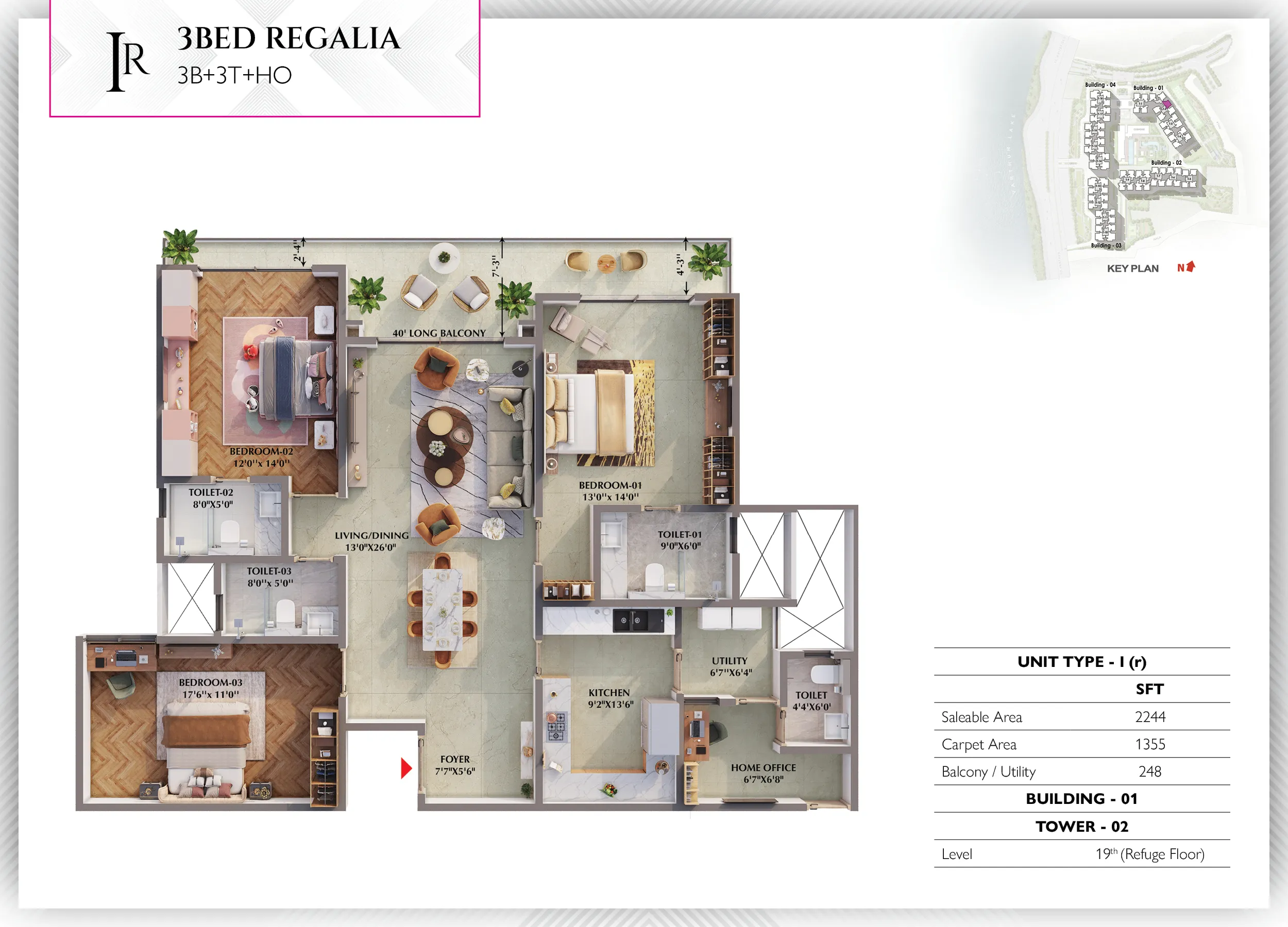 3BHK Regalia 5