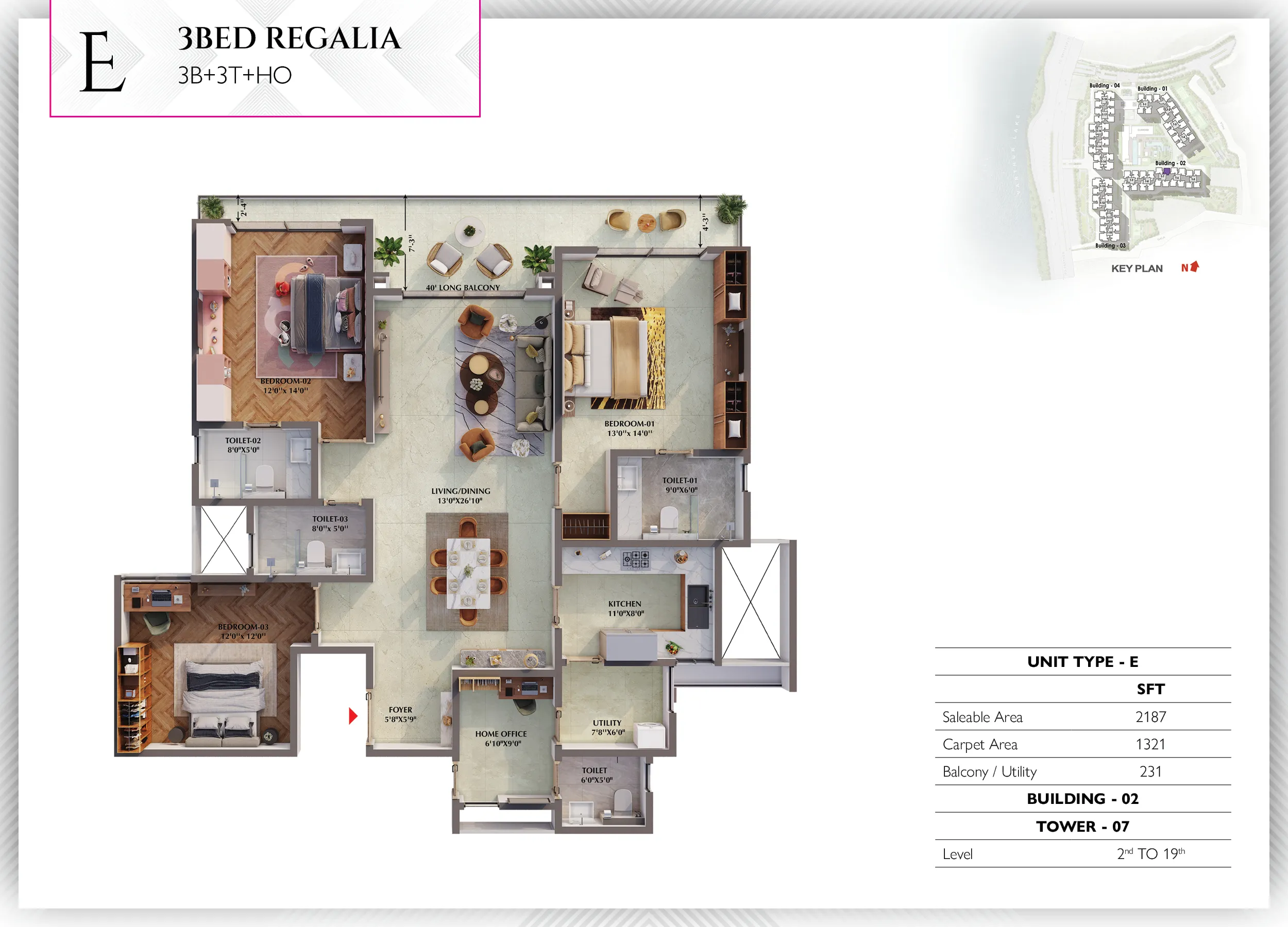3BHK Regalia